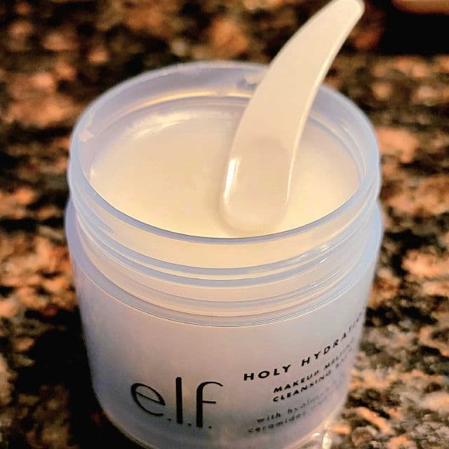 ELF Holy Hydration! Makeup Melting Cleansing Balm review photo by KittyRay