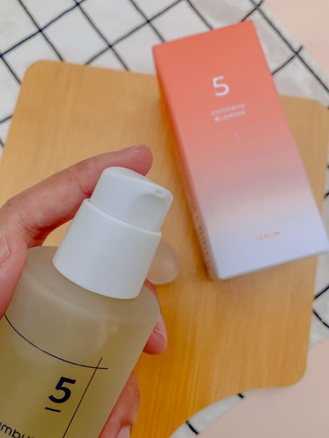 numbuzin No.5 Goodbye Blemish Serum review photo by farabeautydiary