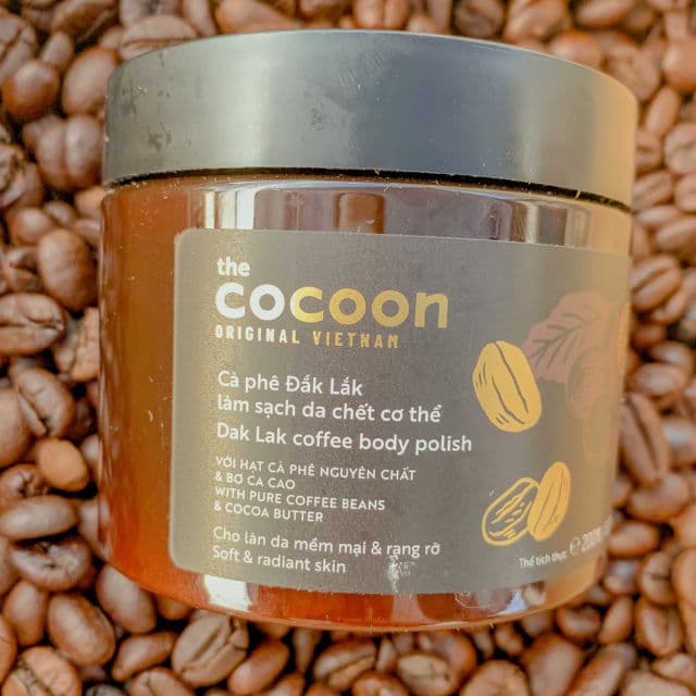 the Cocoon Dak Lak Coffee Body Polish review photo by farabeautydiary
