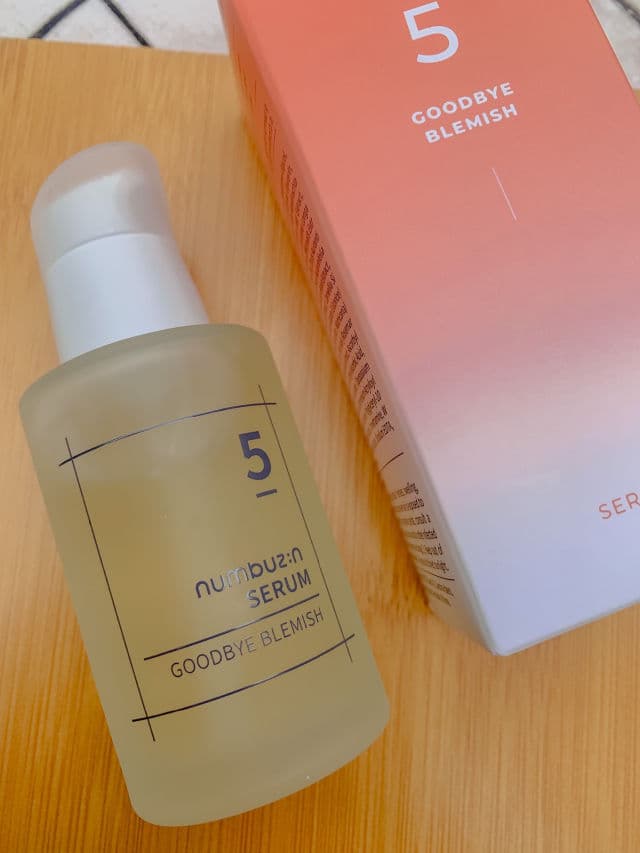 numbuzin No.5 Goodbye Blemish Serum review photo by farabeautydiary