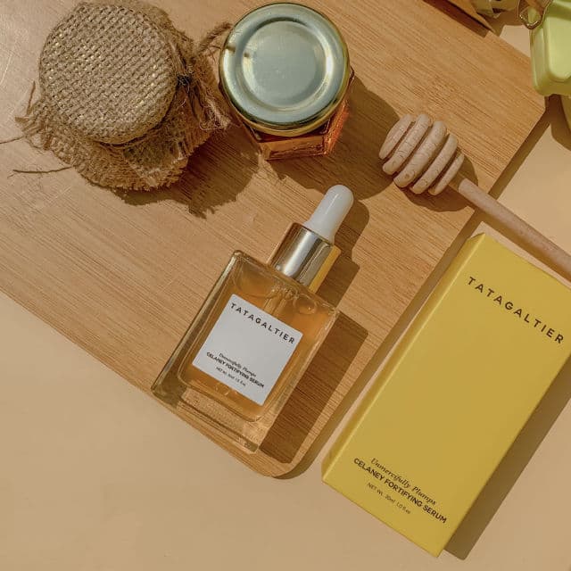 TATA GALTIER Celaney Fortfying Serum review photo by farabeautydiary
