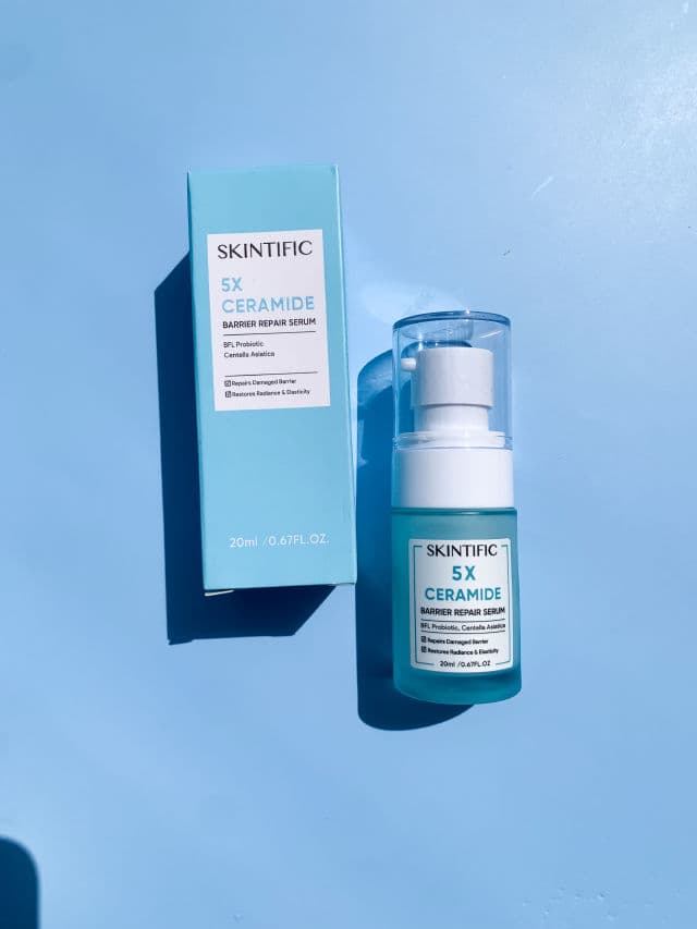 Skintific 5X Ceramide Barrier Repair Serum review photo by farabeautydiary