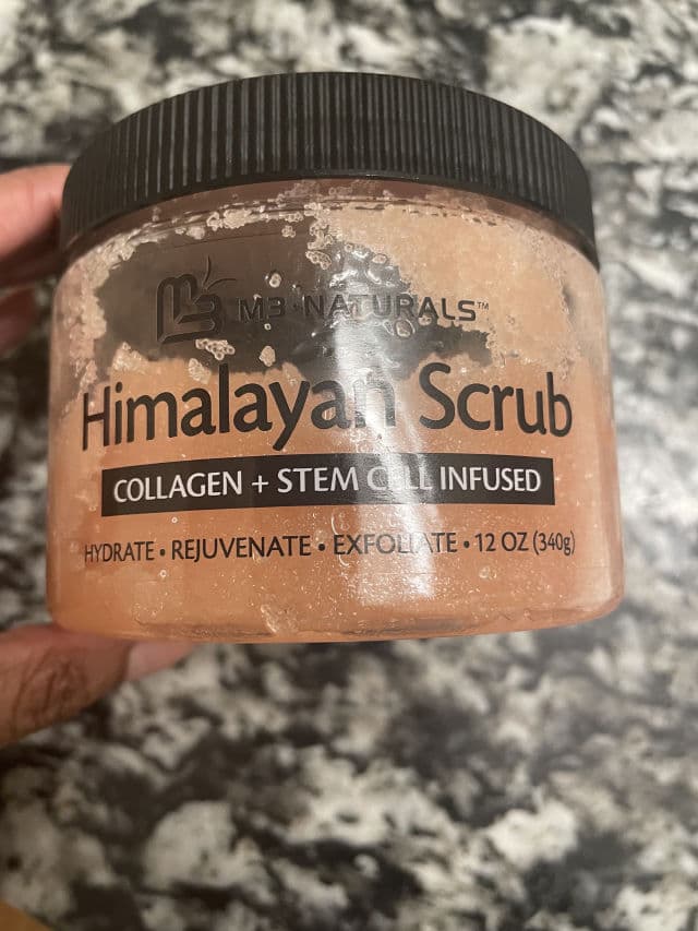 M3 Naturals Himalayan Body Scrub review photo by QueenTania
