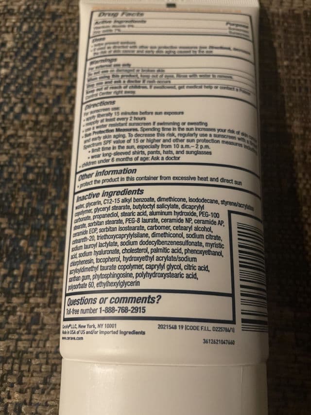 CeraVe Hydrating Sunscreen SPF50 - Body review photo by QueenTania