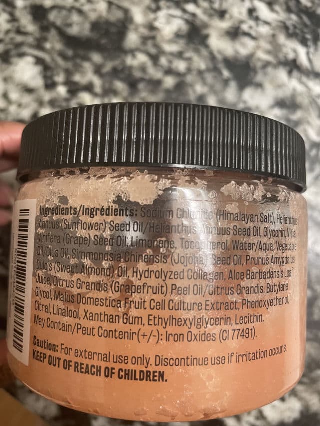 M3 Naturals Himalayan Body Scrub review photo by QueenTania