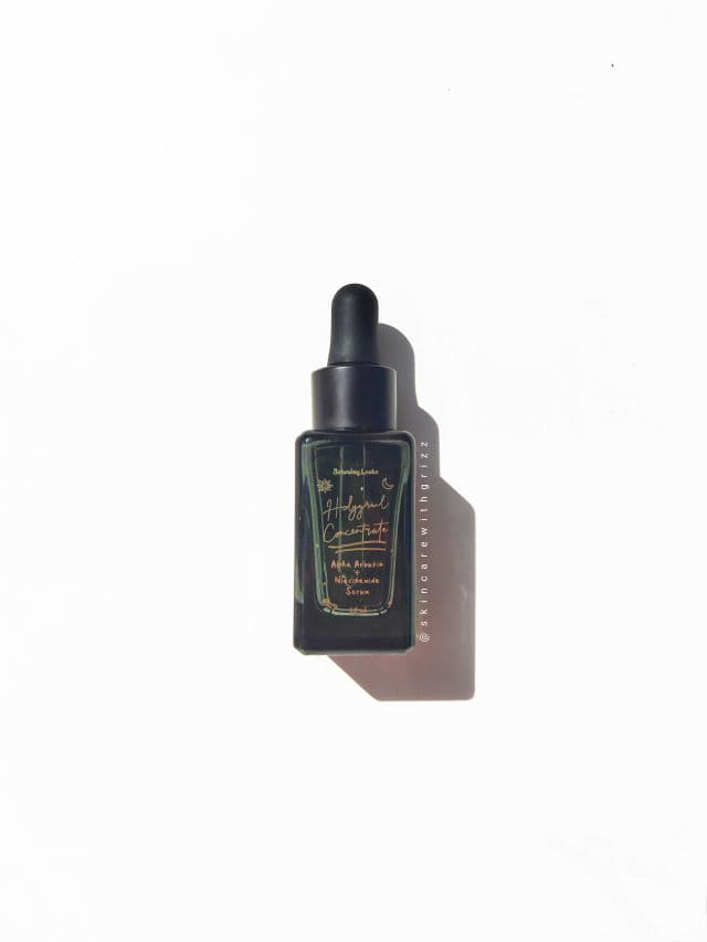 Saturday Looks Holygrail Concentrate Serum - Alpha Arbutin + Niacinamide review photo by skincarewithgrizz