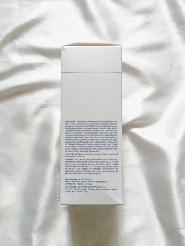 P.CALM Light Active Toner review photo by skincarewithgrizz