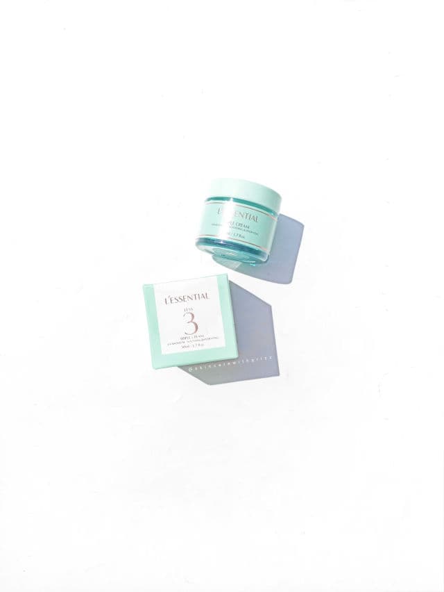 L'ESSENTIAL Triple Cream review photo by skincarewithgrizz