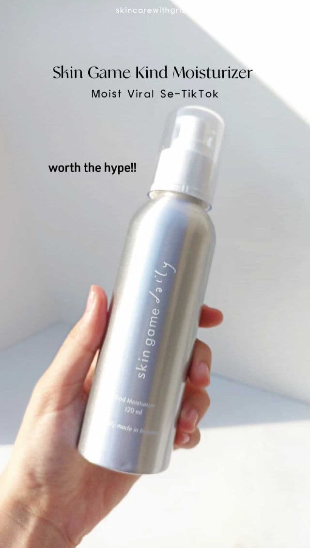 Skin game Daily Kind Moisturizer review photo by skincarewithgrizz