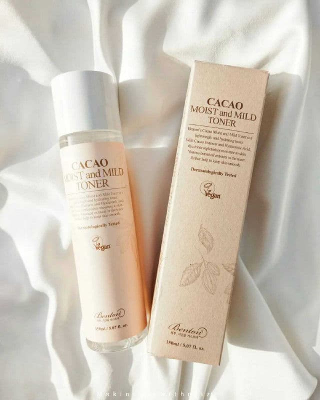 BENTON Cacao Moist and Mild Toner review photo by skincarewithgrizz