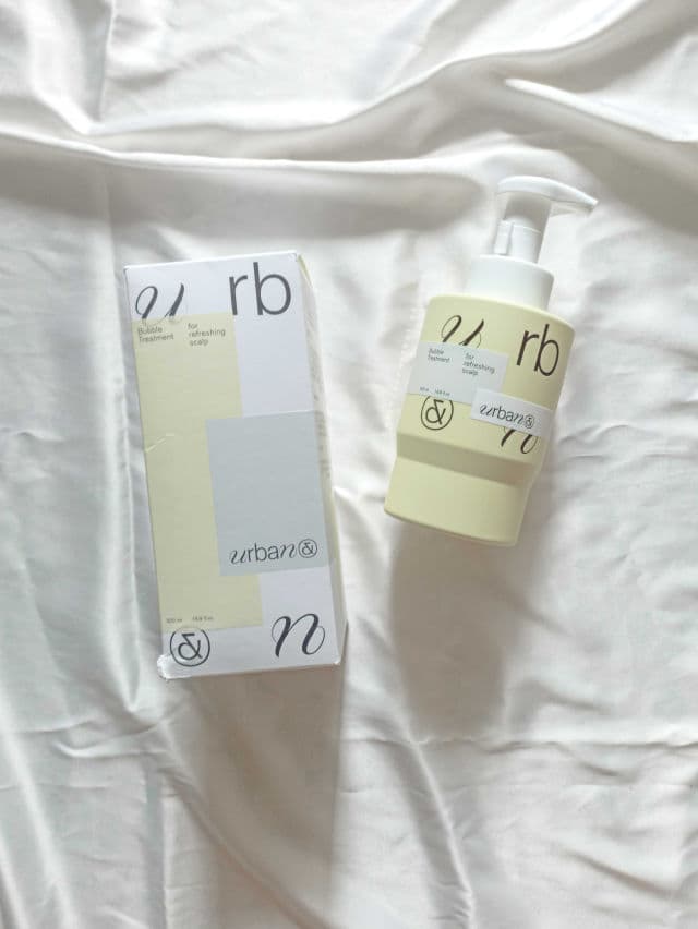 Urbanand Bubble Shampoo for Refreshing Scalp review photo by skincarewithgrizz