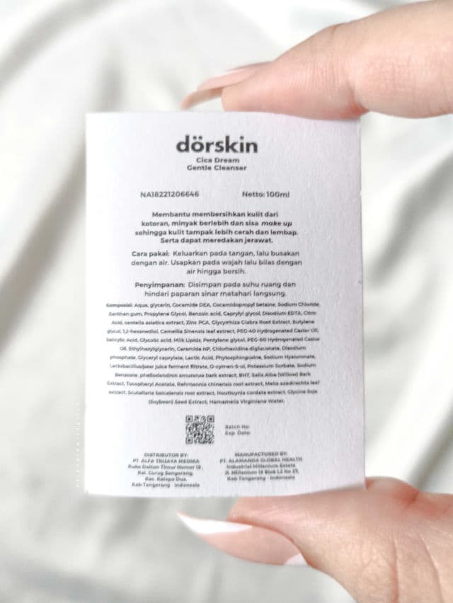 Cica Dream Gentle Cleanser product review
