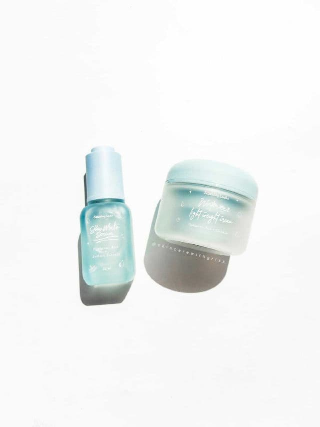 Saturday Looks SkinMate Serum Hyaluronic Acid + Sophora Extract review photo by skincarewithgrizz