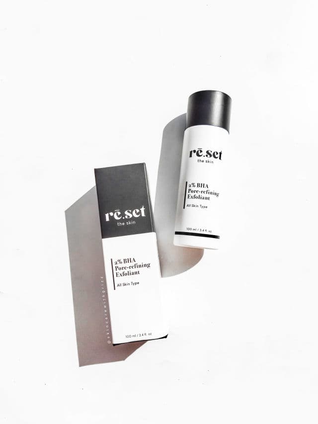 Reset The Skin 2% BHA Pore-Refining Exfoliant review photo by skincarewithgrizz