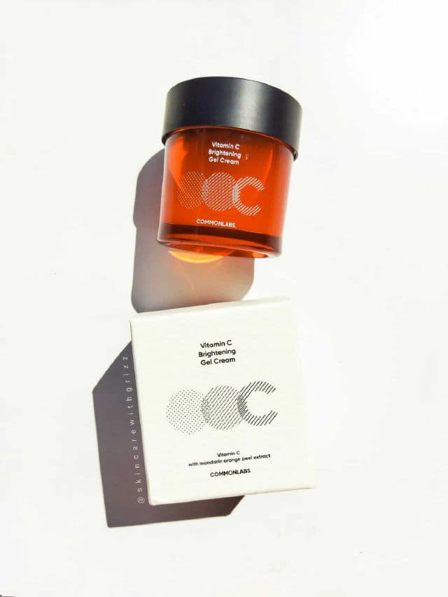 COMMONLABS Vitamin C Brightening Gel Cream review photo by skincarewithgrizz
