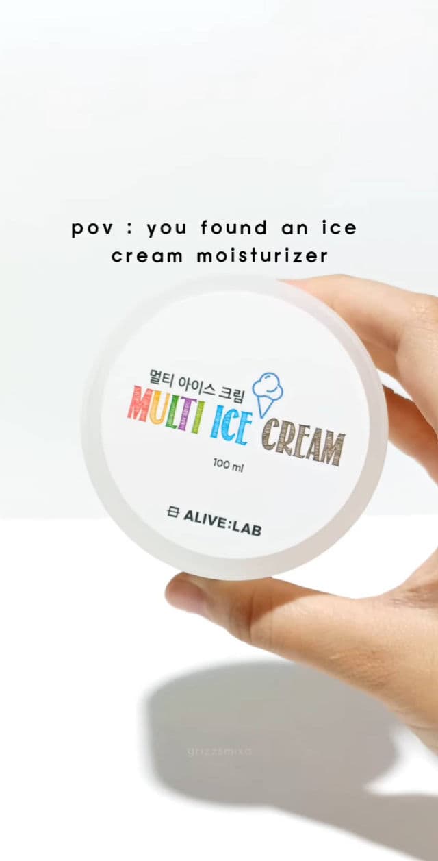 ALIVE:LAB Multi Ice Cream review photo by skincarewithgrizz