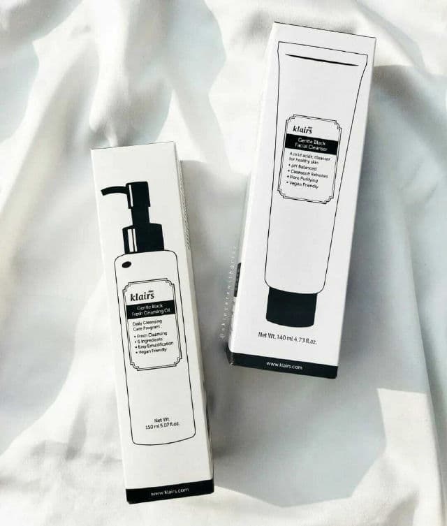 Dear, Klairs Gentle Black Facial Cleanser review photo by skincarewithgrizz