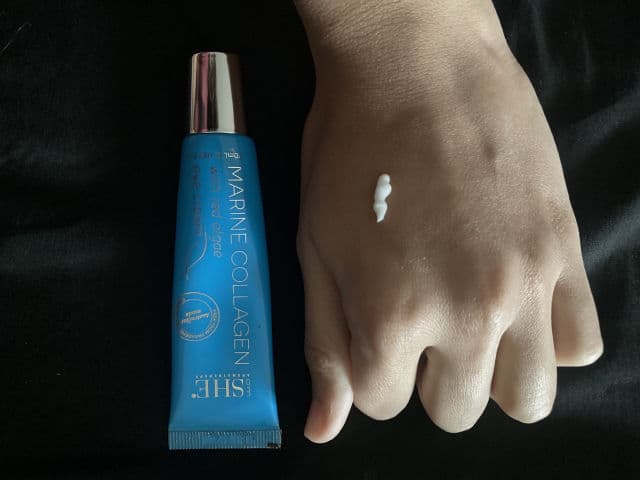 om SHE Aromatherapy Marine Collagen Eye Cream review photo by rissamatis
