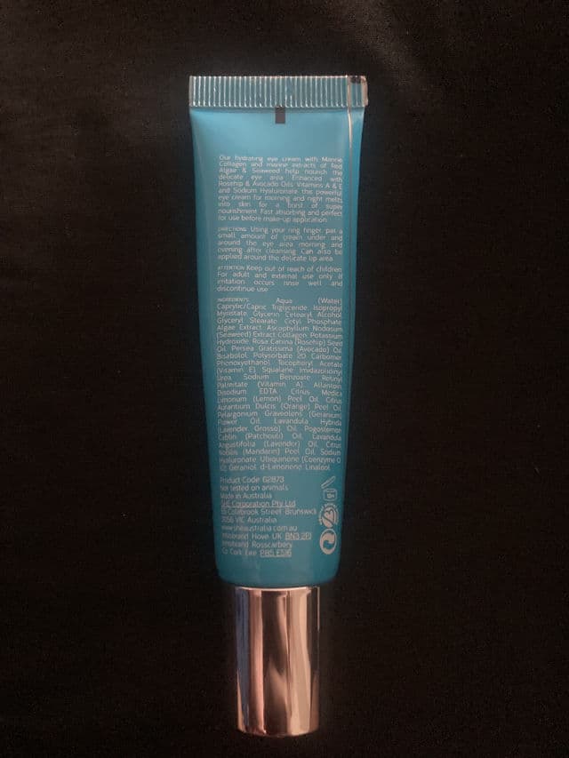 om SHE Aromatherapy Marine Collagen Eye Cream review photo by rissamatis