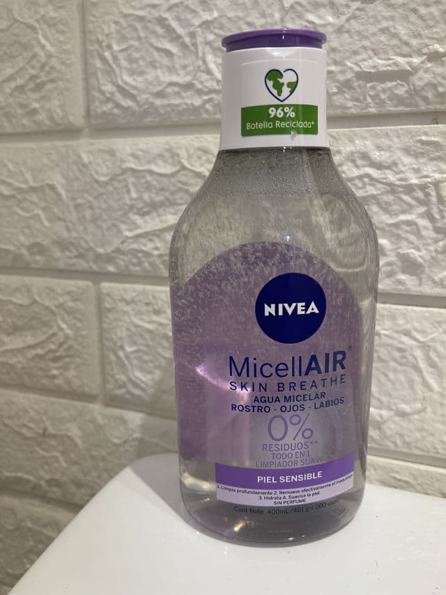 Nivea MicellAIR Skin Breathe Agua Micelar Piel Sensible review photo by GioviKiss