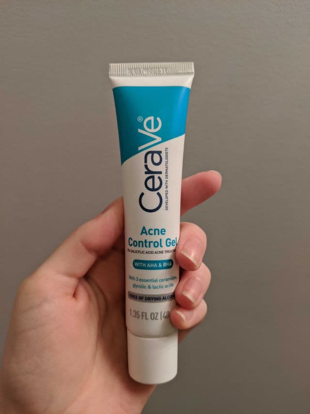 CeraVe Acne Control Gel - AHA & BHA Treatment  review photo by skincaretogether