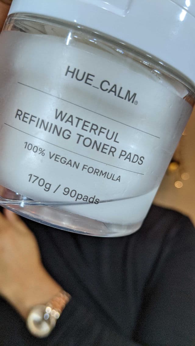 Hue Calm Waterful Refining Toner Pads review photo by BeautyNicaGirl