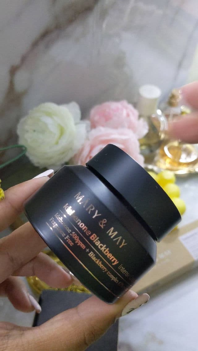 Idebenone Blackberry Intense Cream product review