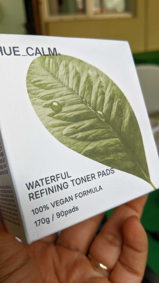 Hue Calm Waterful Refining Toner Pads review photo by BeautyNicaGirl