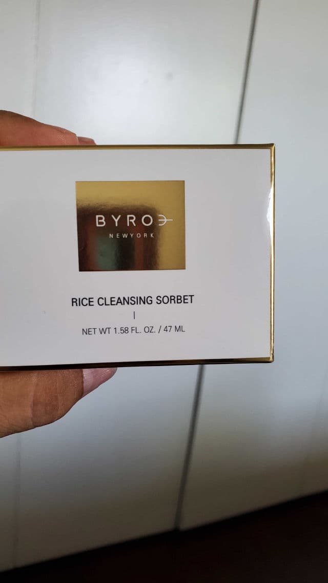 BYROE Rice Cleansing Sorbet review photo by georginapayan