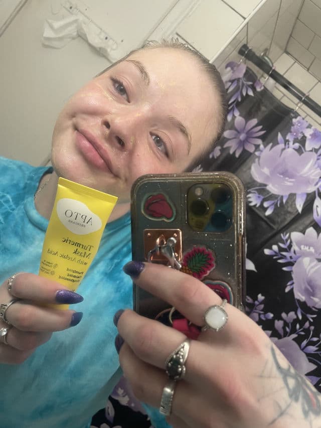 APTO Skincare Turmeric Mask review photo by AriZombieSkincare