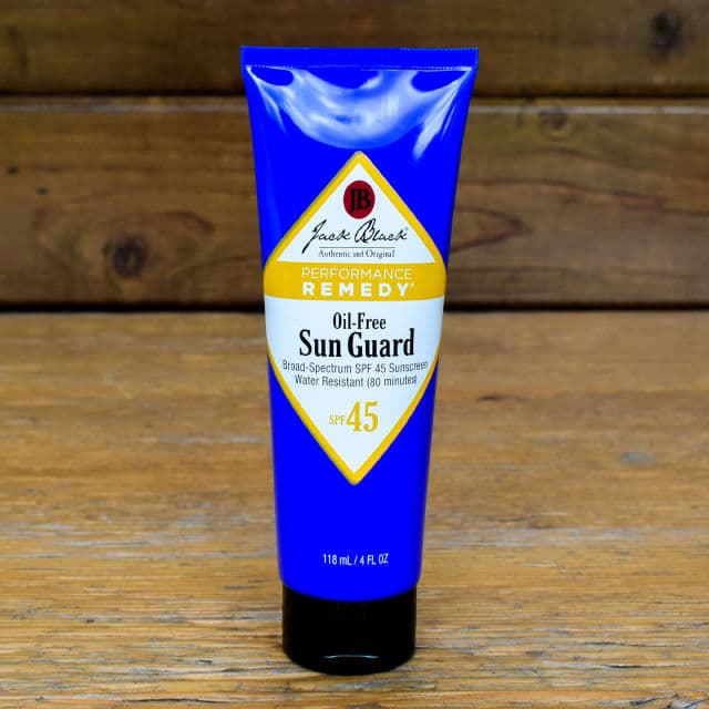 Jack Black Sun Guard Oil-Free Sunscreen SPF 45  review photo by HayGrooves