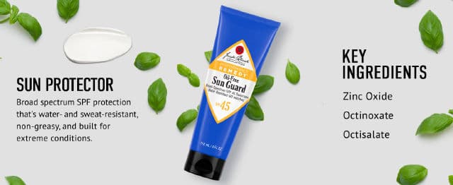 Jack Black Sun Guard Oil-Free Sunscreen SPF 45  review photo by HayGrooves