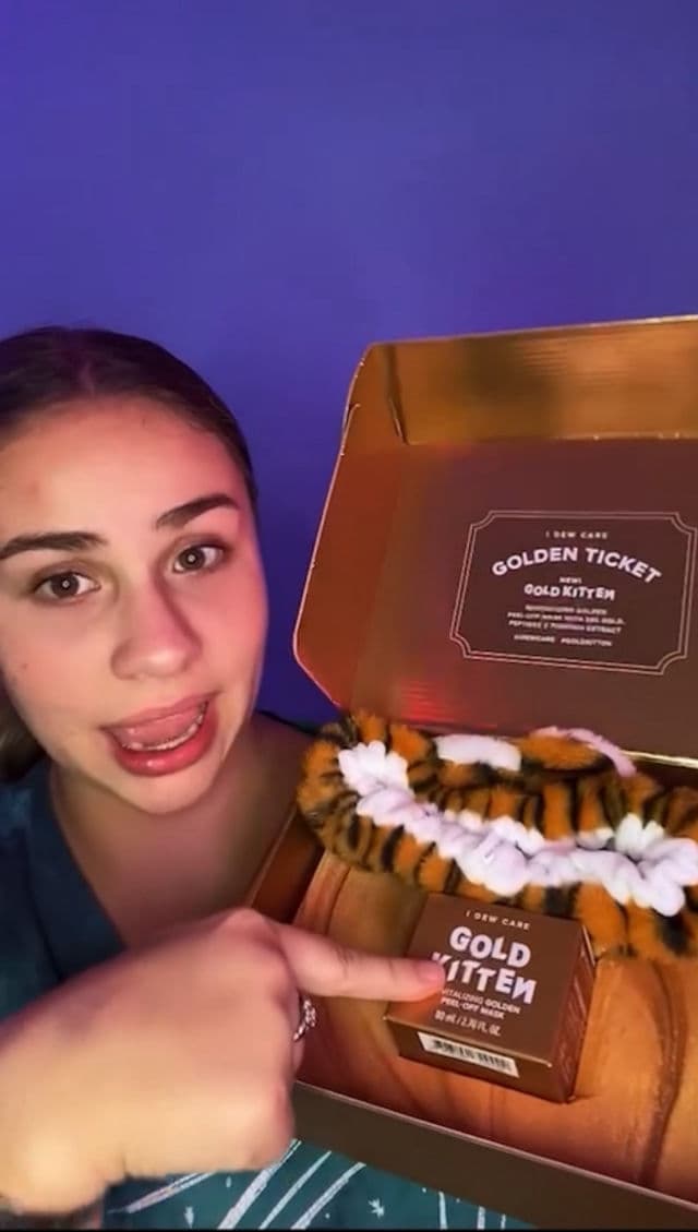 I Dew Care Gold Kitten Revitalizing Peel-off Mask review photo by HayGrooves