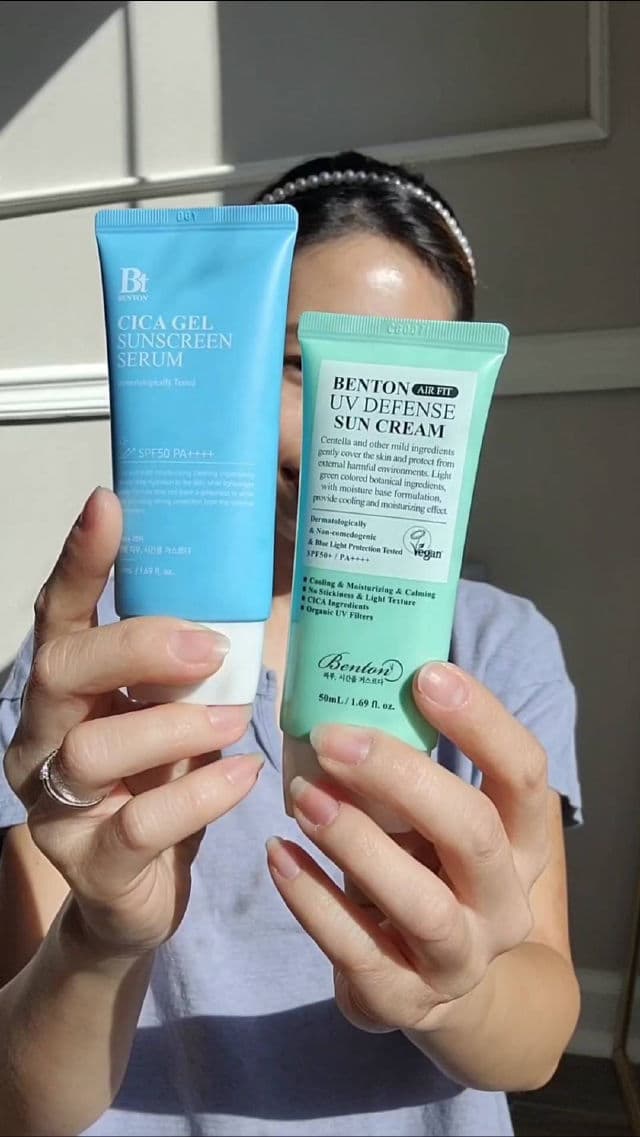 BENTON Cica Gel Sunscreen SPF50+ PA++++  review photo by JillF