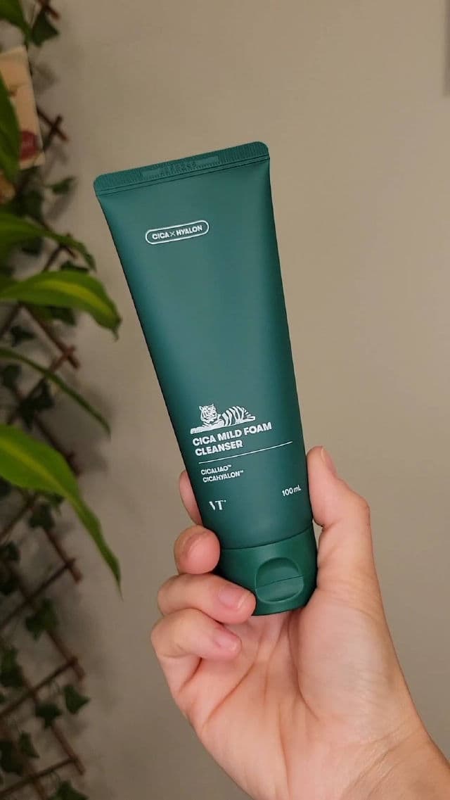 VT COSMETICS Cica Mild Foam Cleanser review photo by JillF