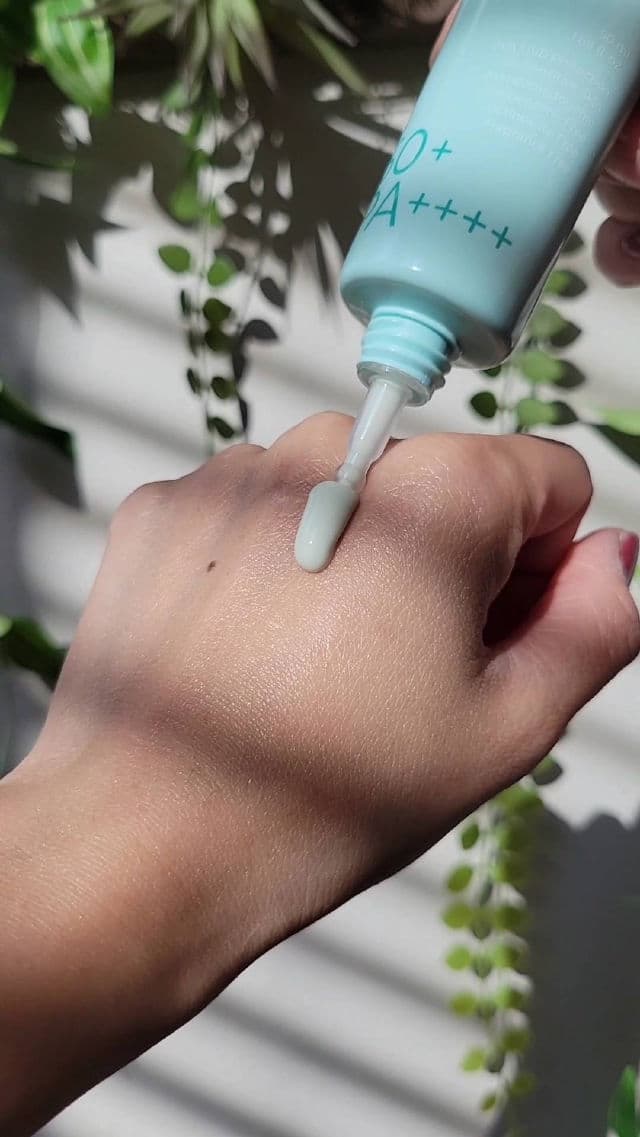 numbuzin No.1 Pure-Full Calming Water Sunscreen SPF50+ PA++++  review photo by JillF