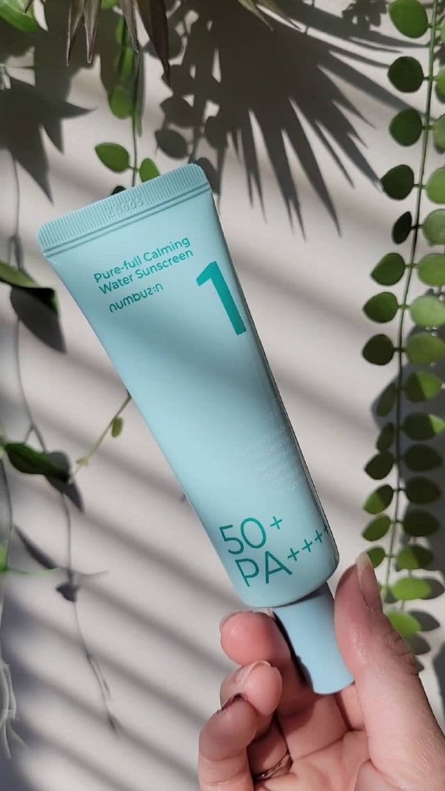 numbuzin No.1 Pure-Full Calming Water Sunscreen SPF50+ PA++++  review photo by JillF