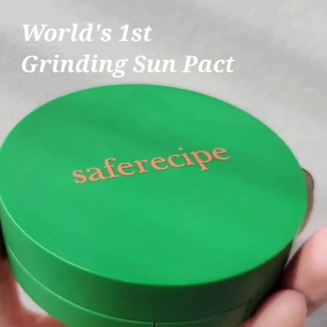 Saferecipe No Sebum Grinding Sun Pact SPF 50+ PA+++ product review