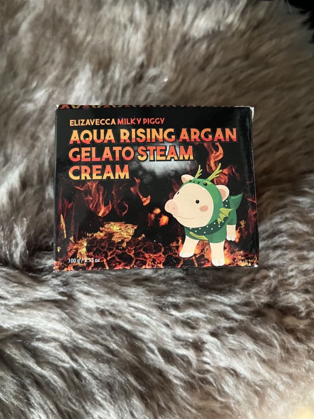 ELIZAVECCA Aqua Rising Argan Gelato Steam Cream review photo by helenaamyhre