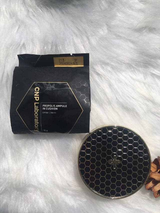 CNP Laboratory Propolis Ampule In Cushion SPF50+ PA+++ review photo by danang