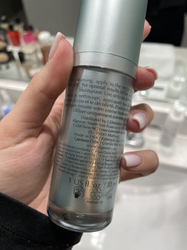 Algenist Genius Ultimate Anti-Aging Vitamin C+ Serum review photo by dash11ng