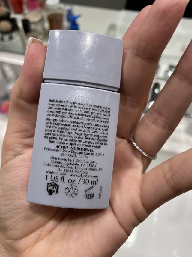 Algenist Sublime Defense Ultra Lightweight Uv Defense Fluid Spf 50 review photo by dash11ng