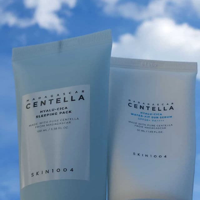SKIN1004 Madagascar Centella Hyalu-Cica Water-Fit Sun Serum SPF50+ PA++++ review photo by micho