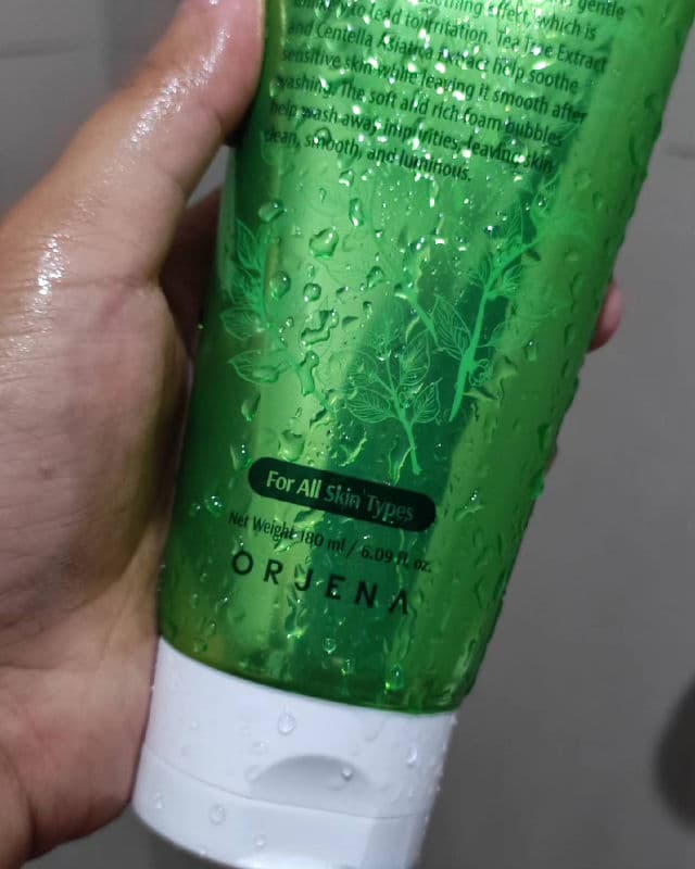 Orjena Tea Tree Cica Fresh Cleansing Foam review photo by isabellaprimrose