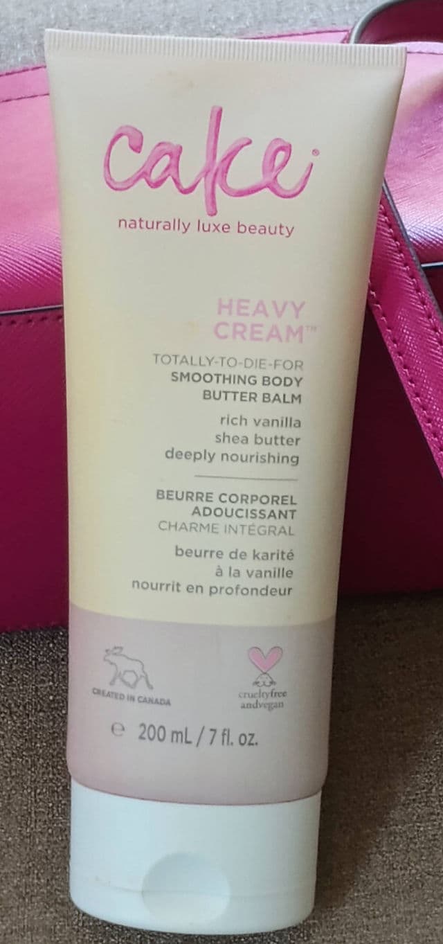 Cake Heavy Cream Smoothing Body Butter Balm review photo by Mucci