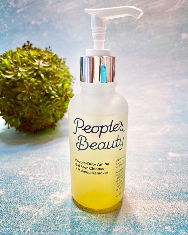 People's Beauty Double-Duty Amino Gel Face Cleanser + Makeup Remover review photo by guttfer