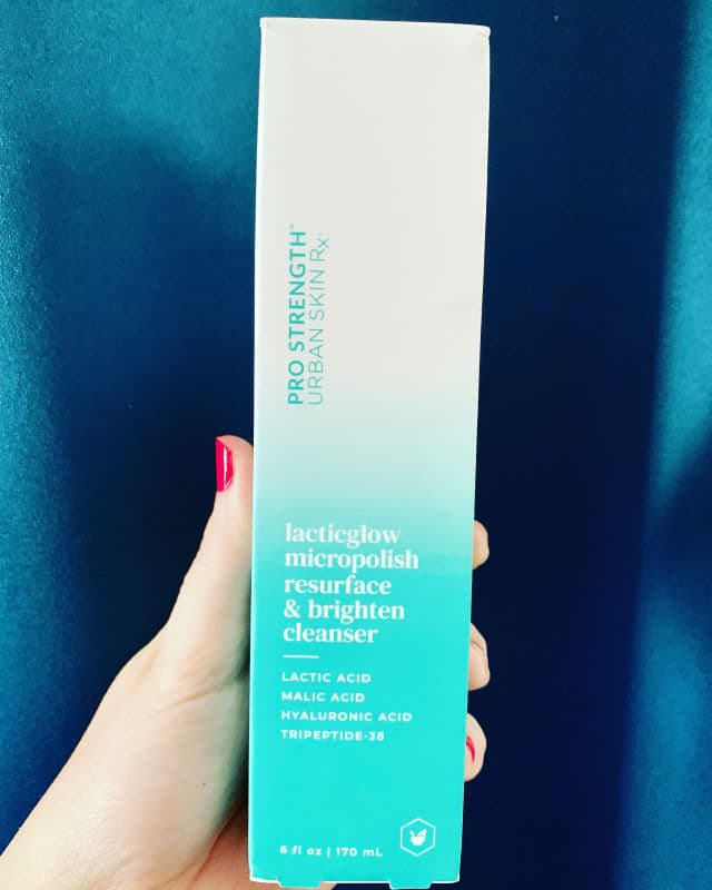 Urban Skin Rx LacticGlow Micropolish Resurface & Brighten Cleanser review photo by guttfer