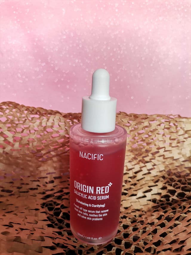 Nacific Origin Red Salicylic Acid Serum review photo by leidysvmakeup