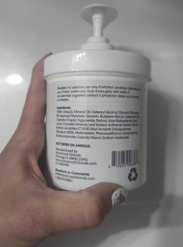 Advanced Clinicals Retinol Advanced Firming Cream review photo by merllamicorn