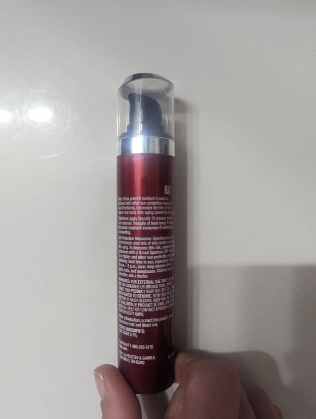 Regenerist Mineral Sunscreen Hydrating Moisturizer SPF 30 product review